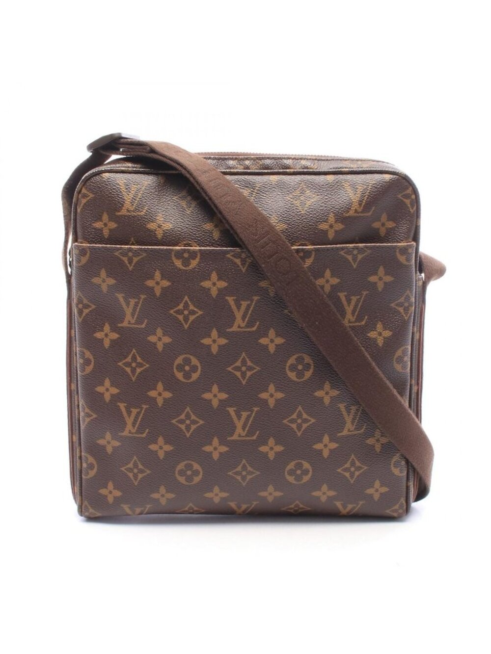 Louis Vuitton Shoulder Bag Trotteur Beaubourg Monogram Leather